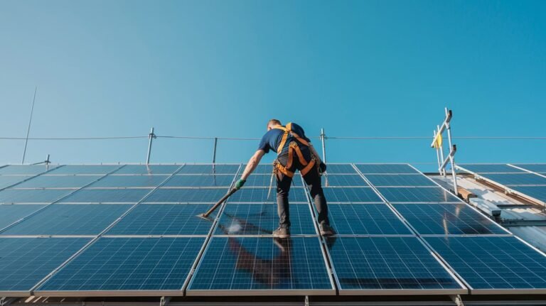 Limpeza de Painéis Solares Como Manter a Eficiência e Durabilidade de Seus Módulos