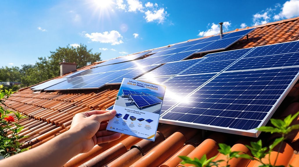 understanding solar panel types